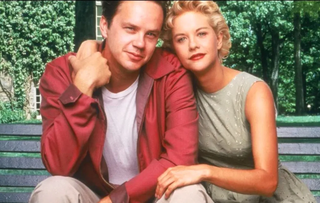 Tim Robbins and Meg Ryan in I.Q. (1994) 