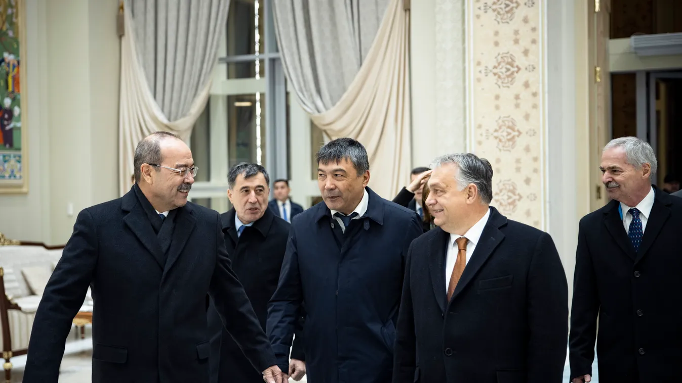 ORBÁN Viktor, Türk Államok Szervezetének kilencedik csúcstalálkozója, Üzbegisztán, 2022.11.09. 