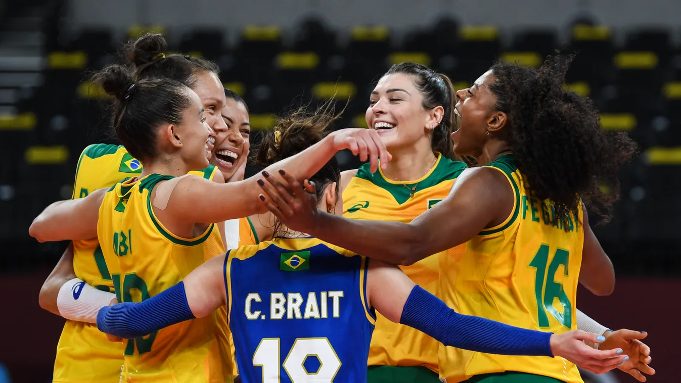 volley Oly TOPSHOTS Horizontal OLYMPIC GAMES SUMMER OLYMPIC GAMES WOMEN'S (SPORT) VOLLEYBALL EMBRACE JOY, brazília, röplabda 