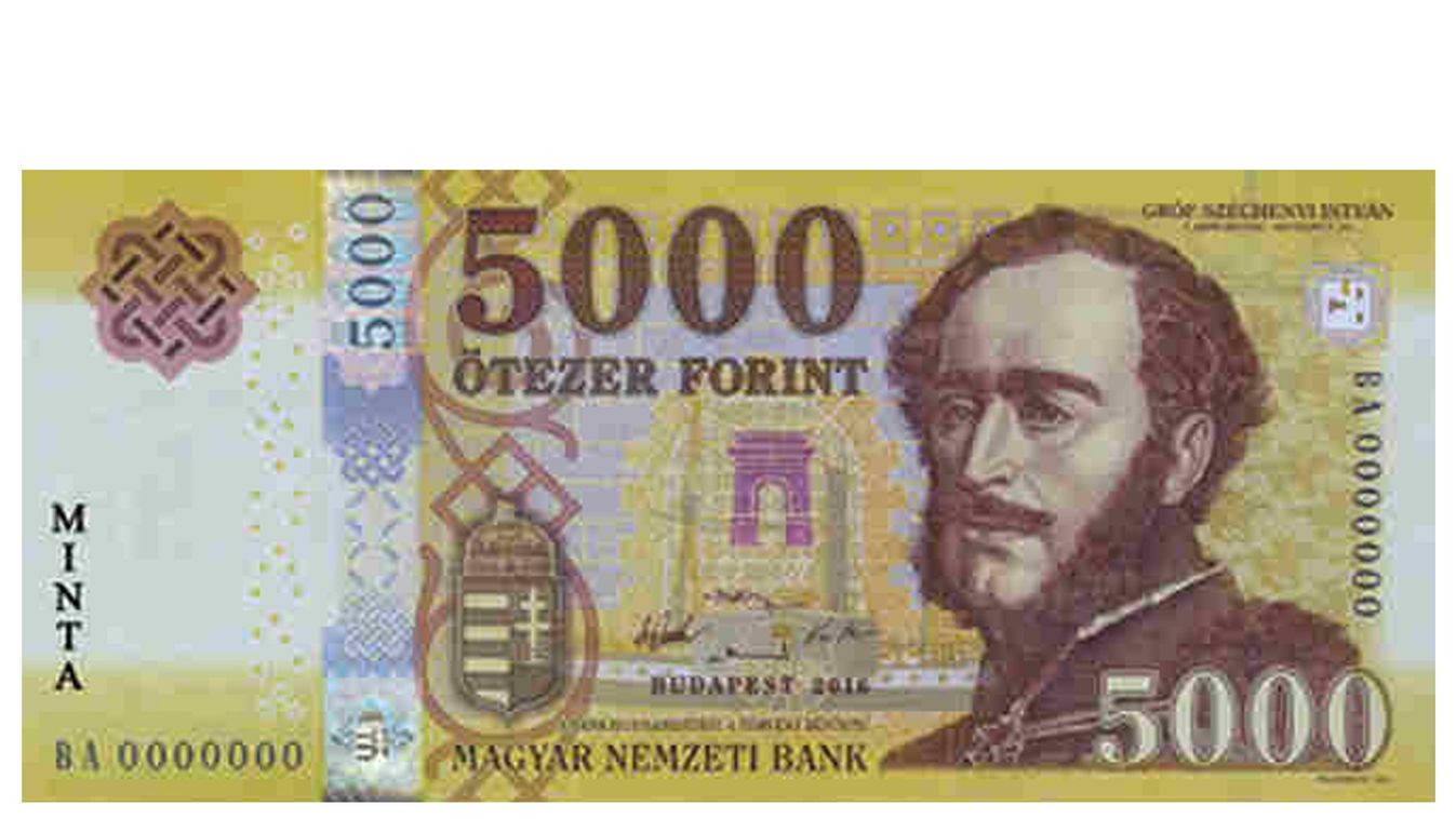 Megújított 5000 forintos bankjegy Kibocsátások időpontja	2016. november 15. MNB bank pénz forint 