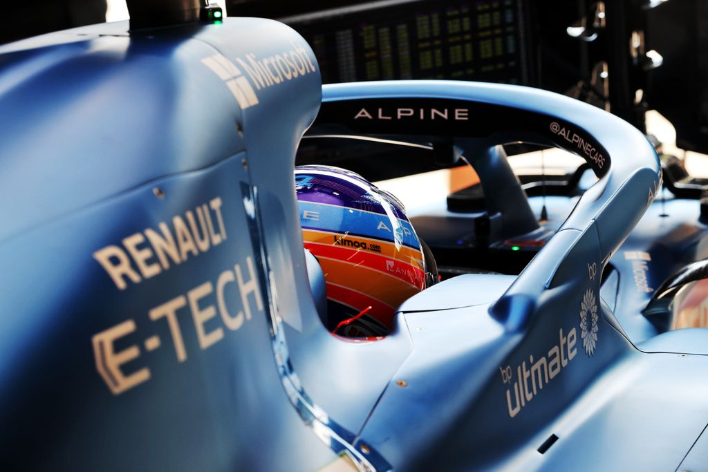 Forma-1, Belga Nagydíj, péntek, Fernando Alonso, Alpine 