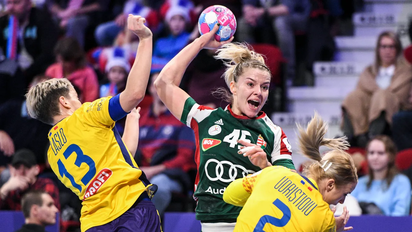 HANDBALL-EHF-EURO2018-HUN-ROM handball TOPSHOTS Horizontal EUROPEAN CHAMPIONSHIP BUST CLOSE UP ACTION 