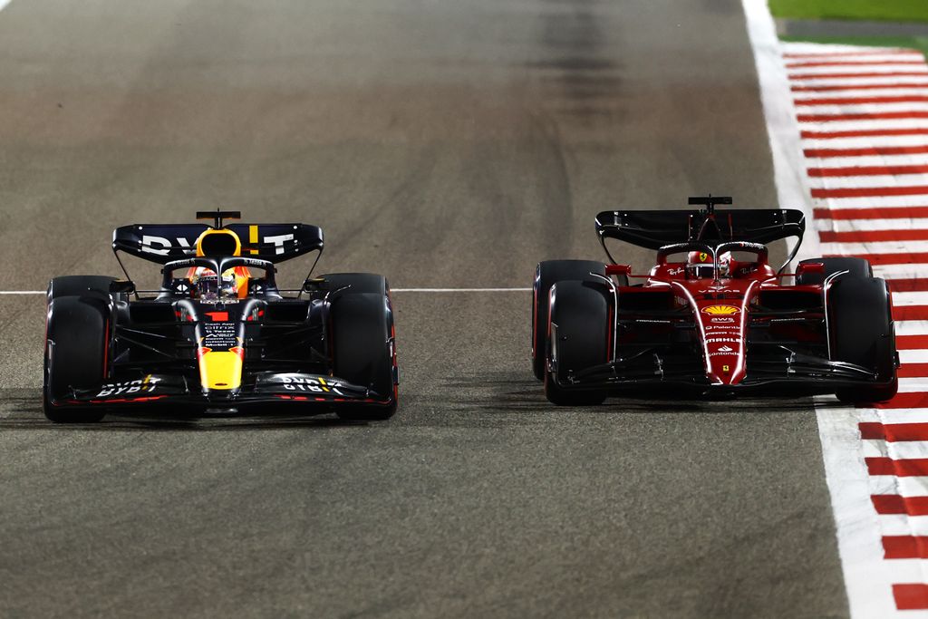 Forma-1, Bahreini Nagydíj, Verstappen, Red Bull, Leclerc, Ferrari 
