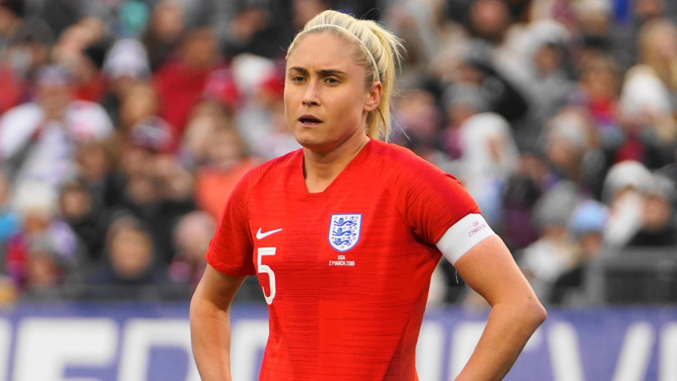 2019 SheBelieves Cup - United States v England 2nd March 2019 United States Nashville FOOTBALL Soccer Women's soccer FIFA International Friendly Tournament SheBelieves Cup World Cup Preparation The United States USWNT  Steph Houghton 