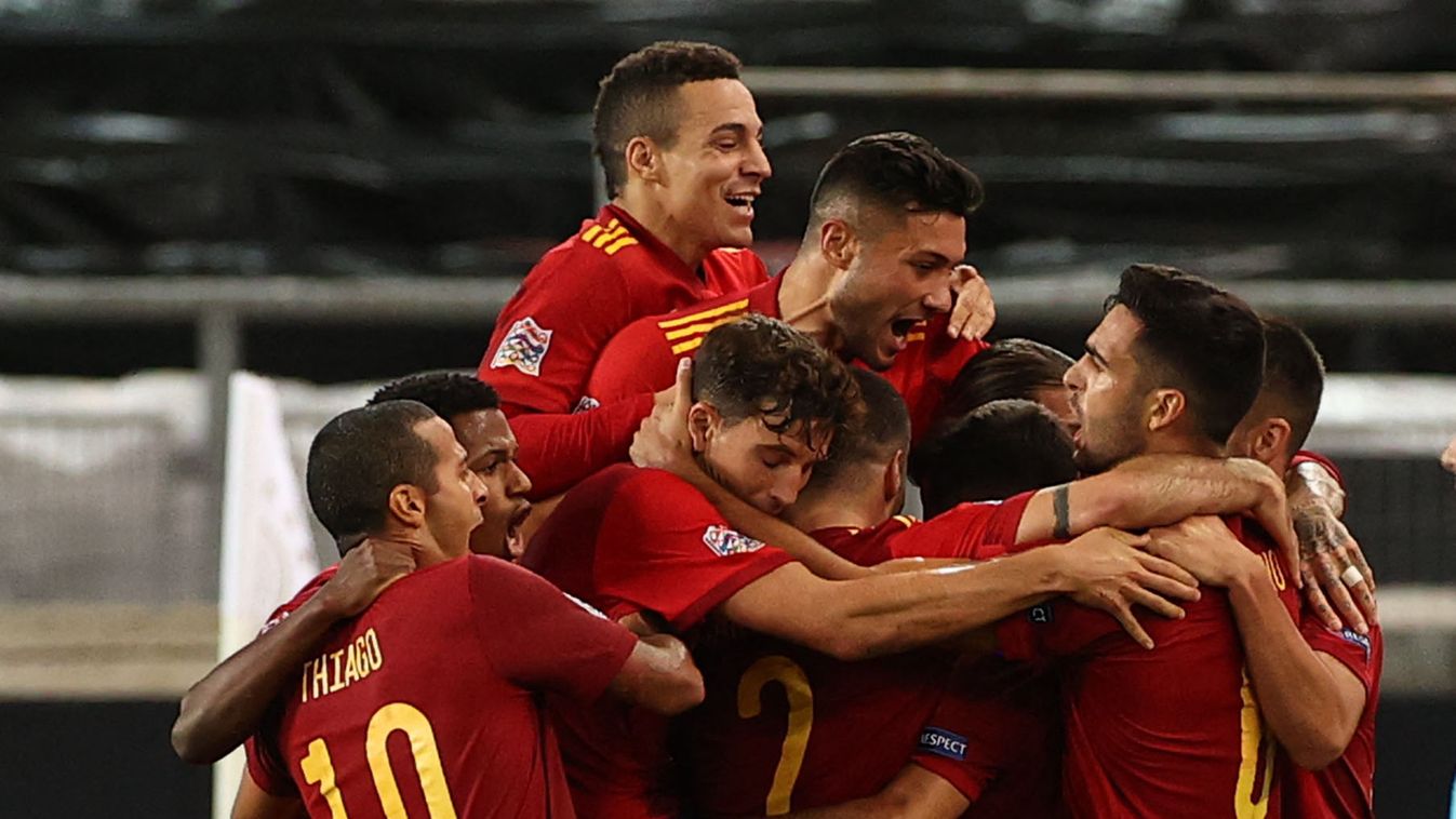 Germany - Spain Sports soccer Nations League A International match National Team Horizontal 