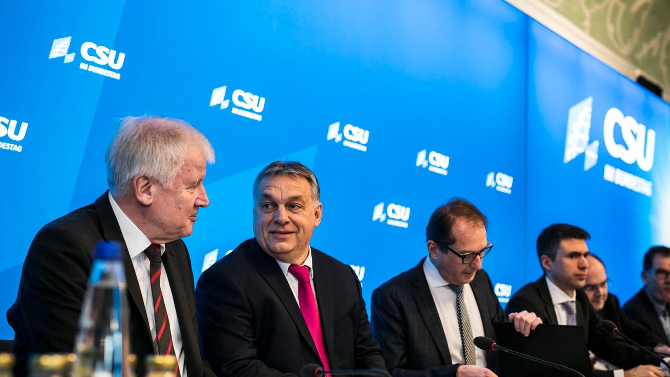 SEEHOFER, Horst; Orbán Viktor 