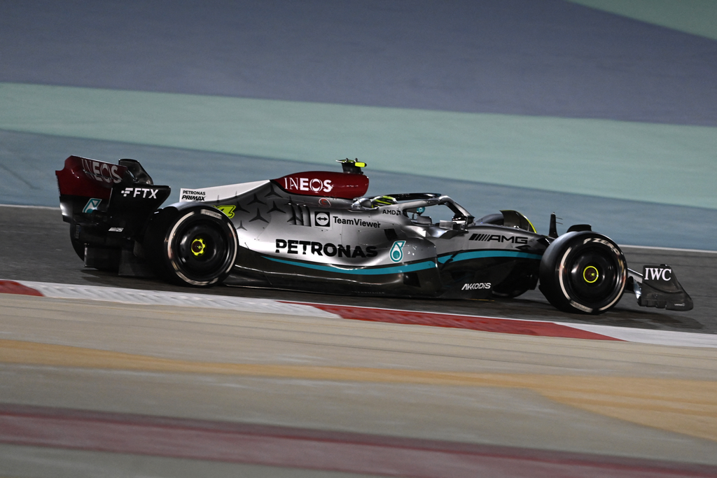 Forma-1, Lewis Hamilton, Mercedes, Bahreini Nagydíj 2022, futam 
