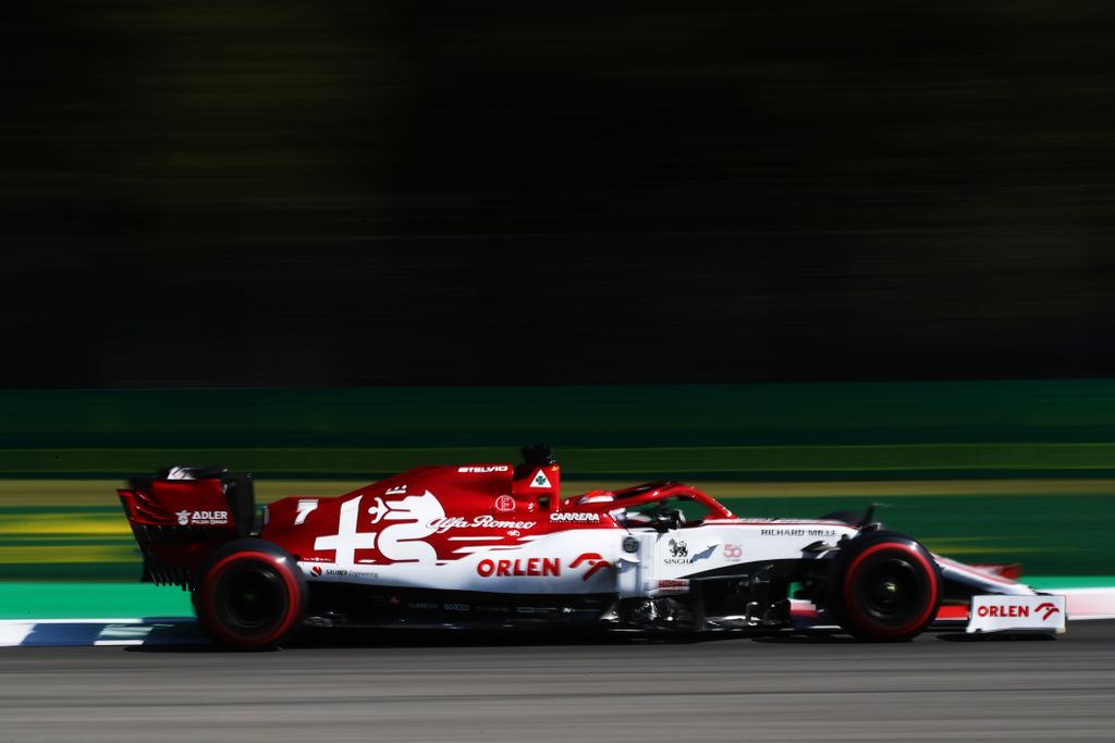 Forma-1, Kimi Räikkönen, Alfa Romeo, Olasz Nagydíj 2020, szombat 