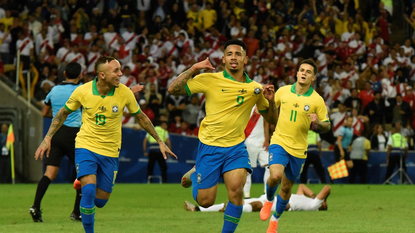 Conmebol America Cup Brazil 2019 - Brazil vs Peru Rio De Janeiro Brazil Peru Horizontal FINAL 