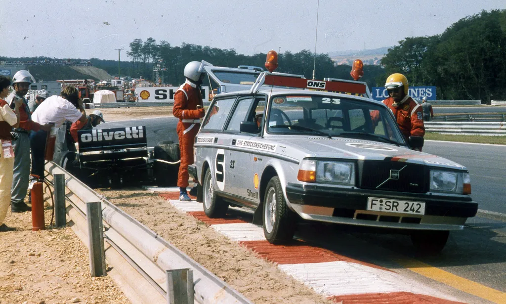 1. Magyar Nagydíj, autómentő, Brabham-BMW 