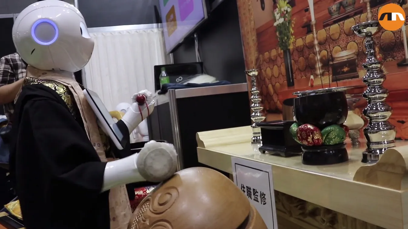 softbank pepper nissei eco buddhista temetés kántálás robot 