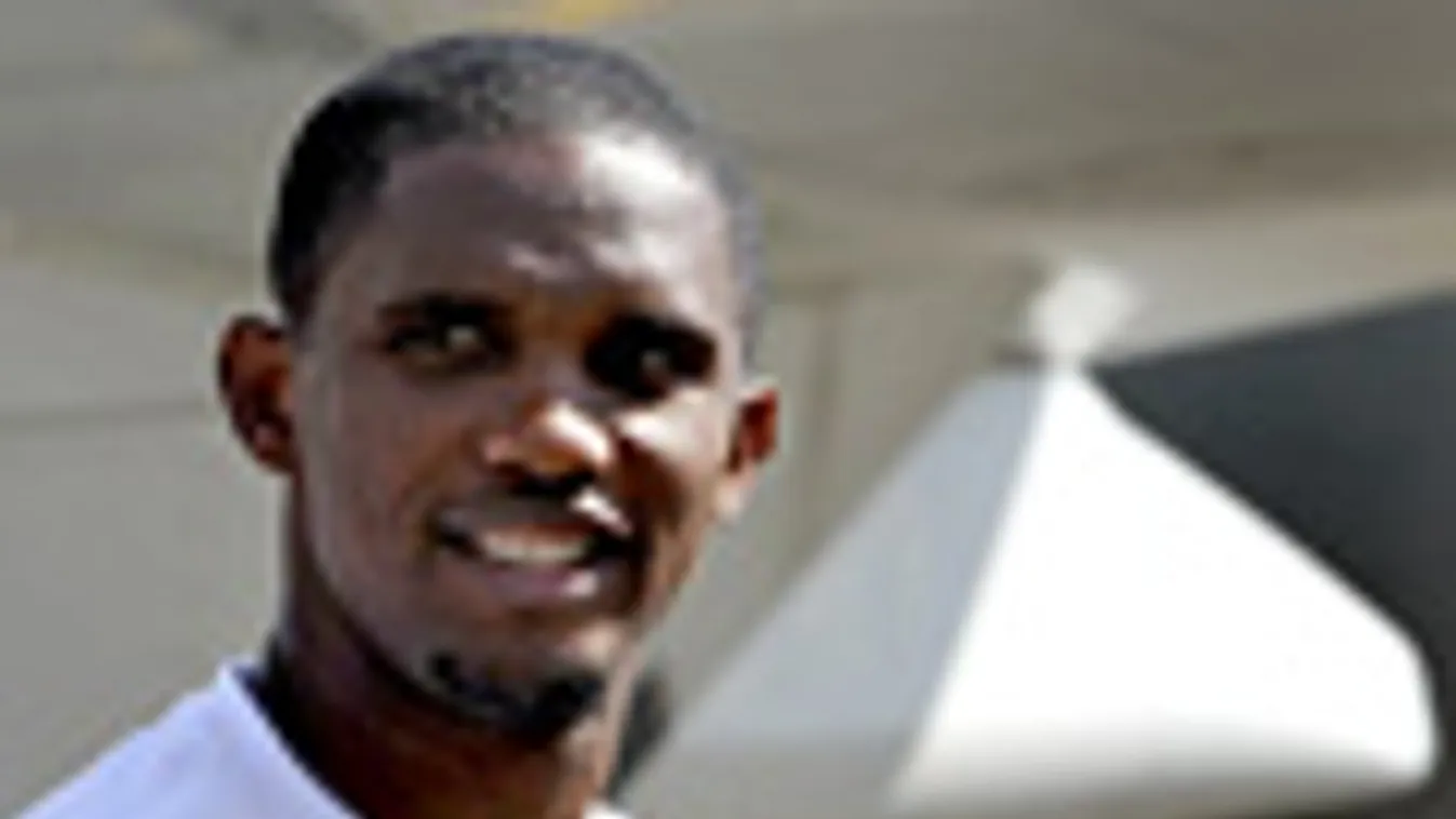Samuel Eto'o kameruni labdarúgó, az Anzsi Mahacskala játékosa, Moszkva