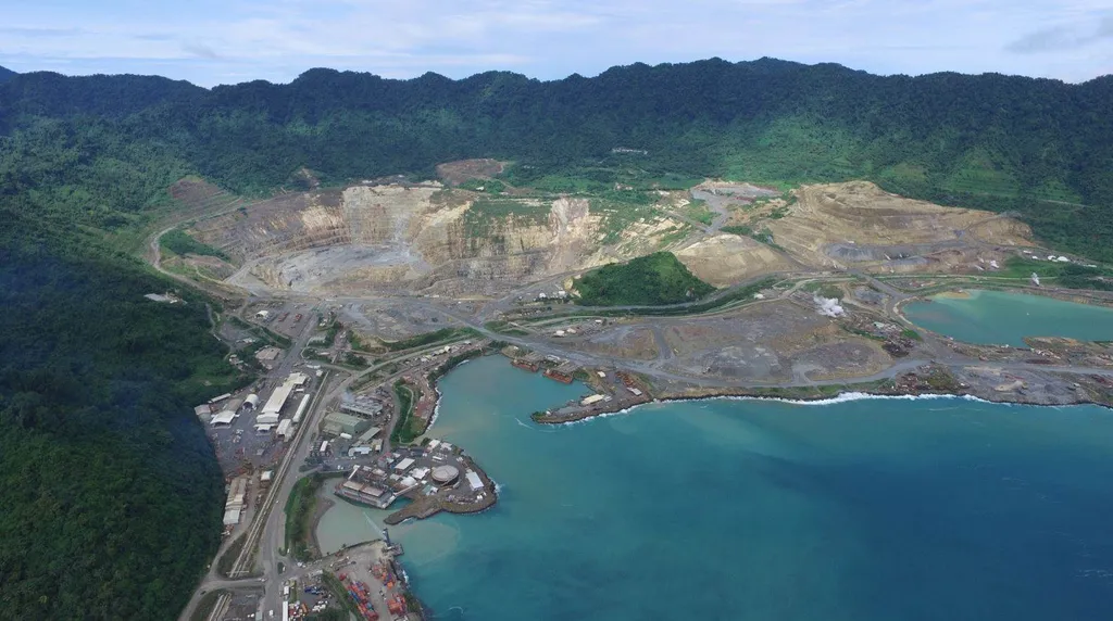 aranybányák 2019, aranybánya, Lihir, Pápua Új-Guinea 