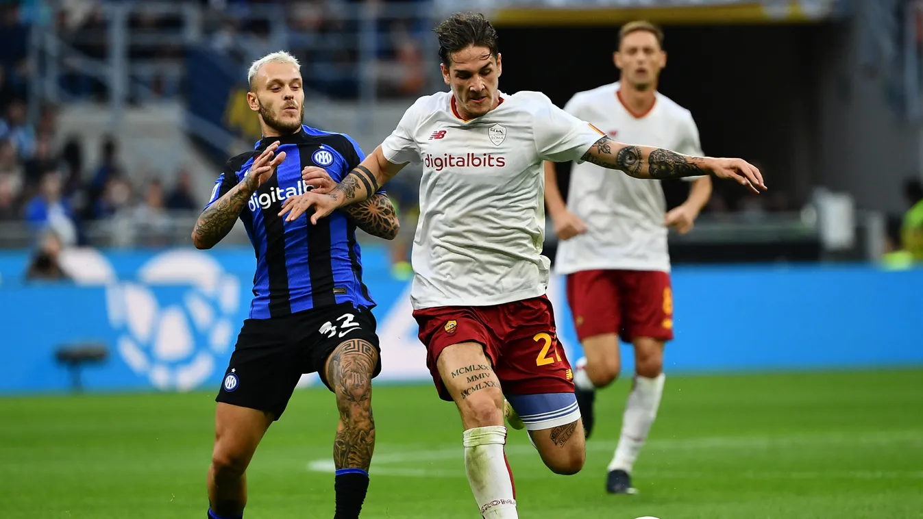 Inter, Roma, olasz foci, Serie A, Federico Dimarco, Nicolo Zaniolo 