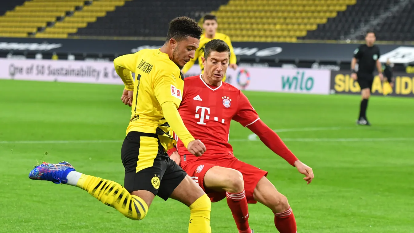 Jadon Sancho Robert Lewandowski Dortmund Bayern München 