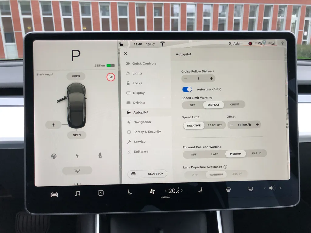 Tesla Model3 teszt (2020) 