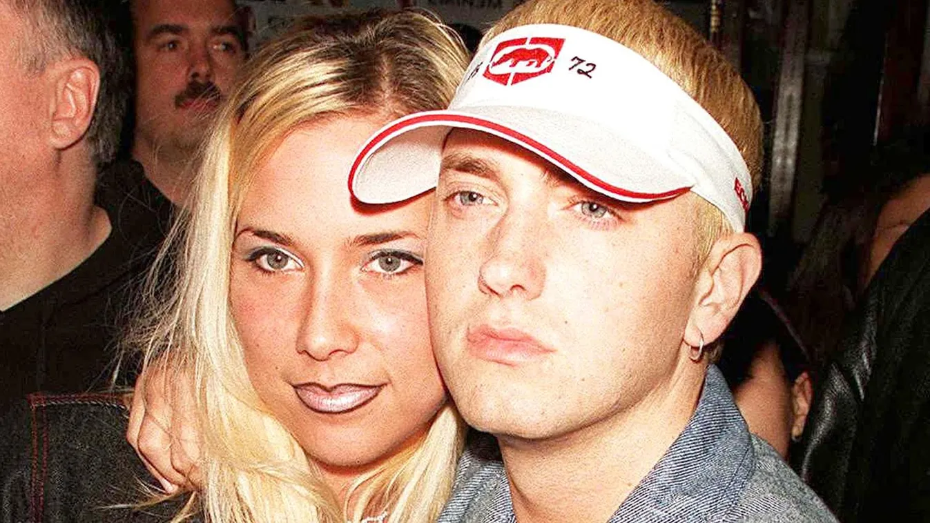Eminem [& Wife, Kim Mathers] Eminem Kim Rapper Record Releas 