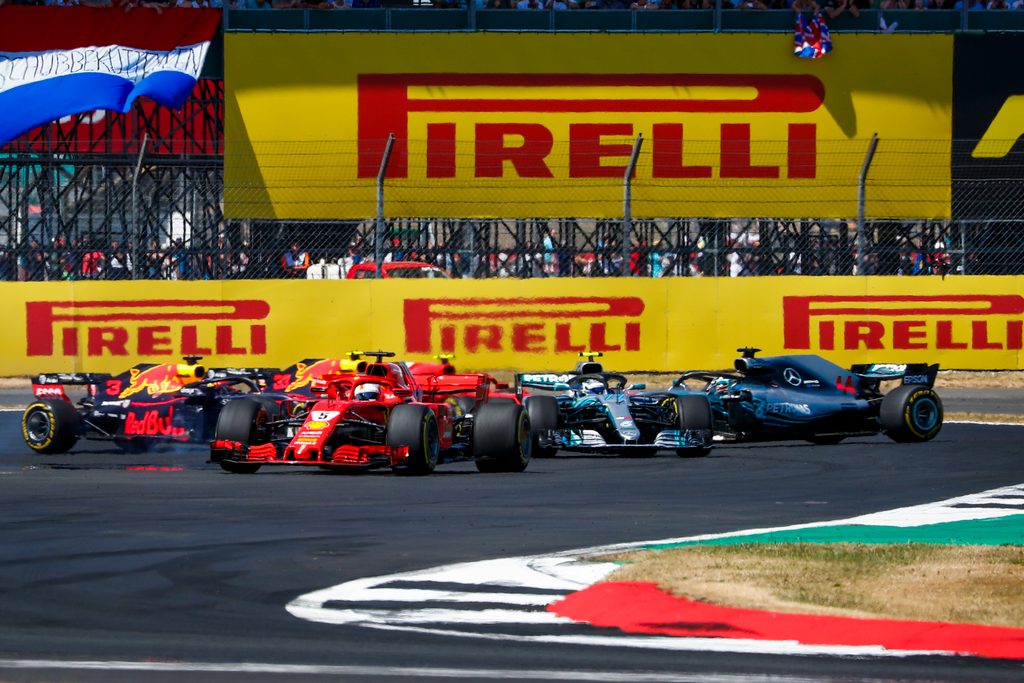 Forma-1, Brit Nagydíj, Sebastian Vettel, Scuderia Ferrari 