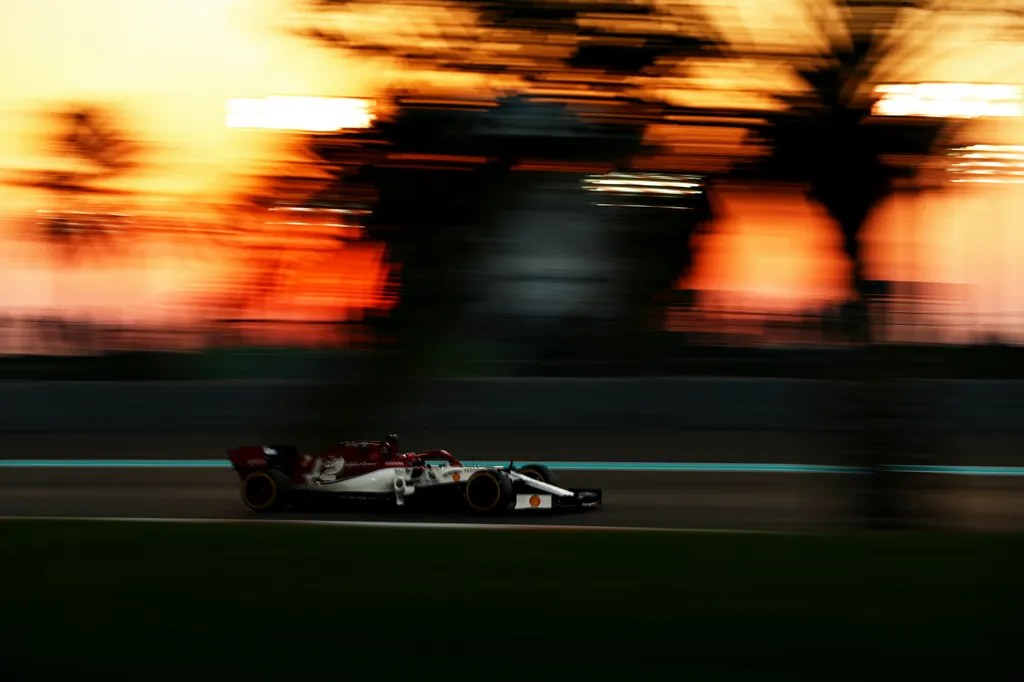 Forma-1, Kimi Räikkönen, Alfa Romeo, Abu-dzabi Nagydíj 2019, második szabadedzés 
