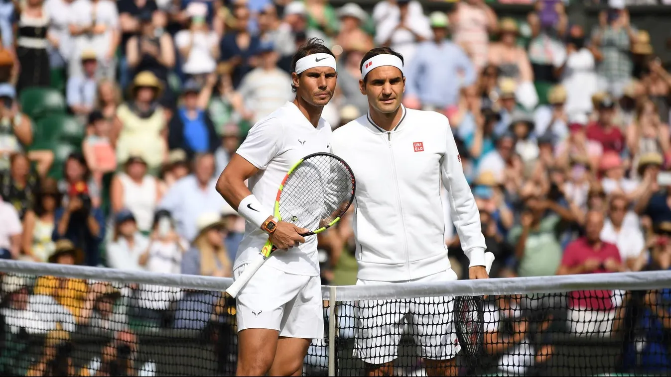 Nadal, Federer, Wimbledon, tenisz 