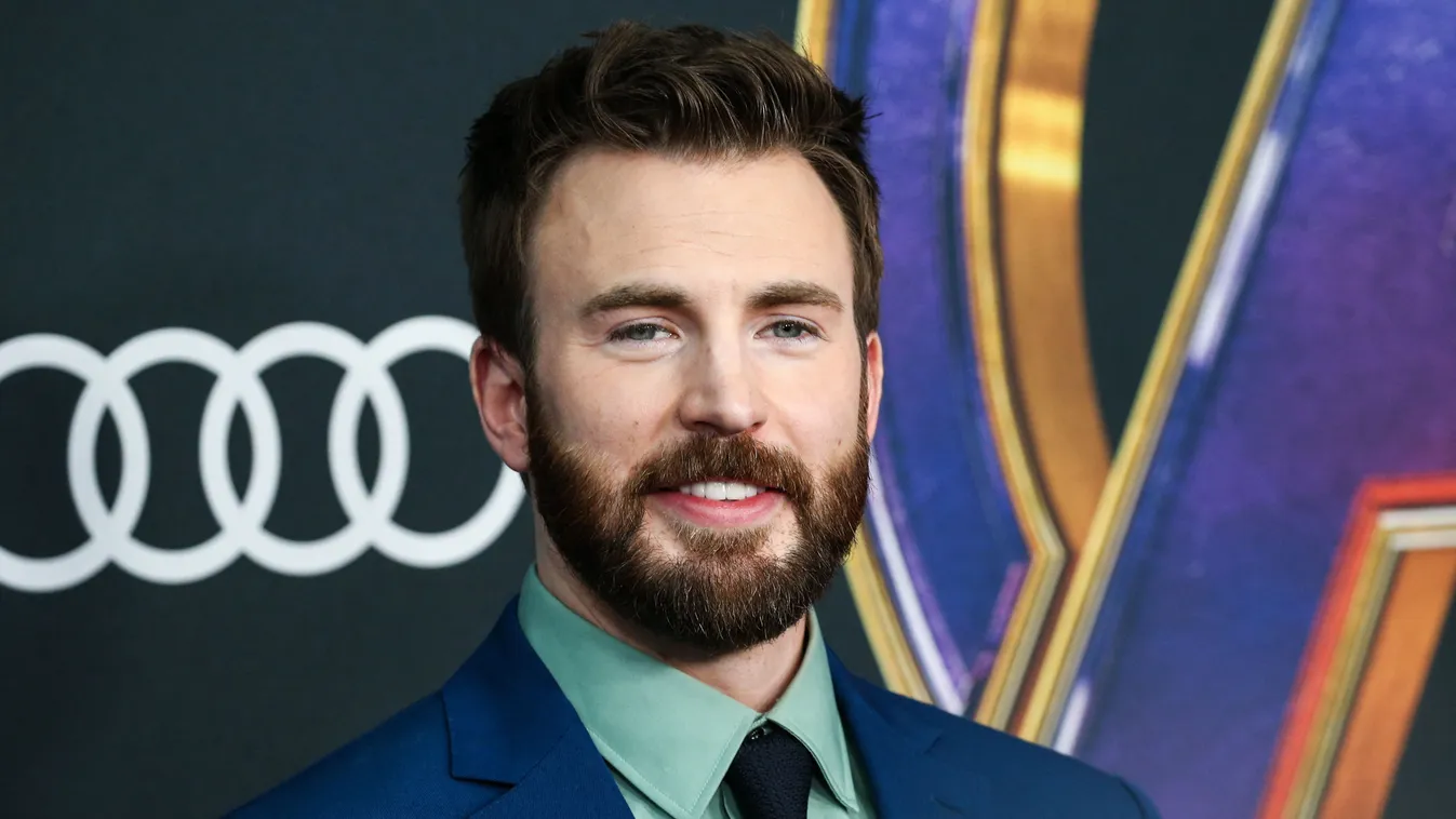 (FILE) Chris Evans Named People's 2022 Sexiest Man Alive USA United States IDSOK America NurPhoto California CA LA West Coast Los Angeles County Hollywood Downtown LA DTLA Carpet Arts Culture Editorial Attending Celebrities Posing 2019 Photography Image P