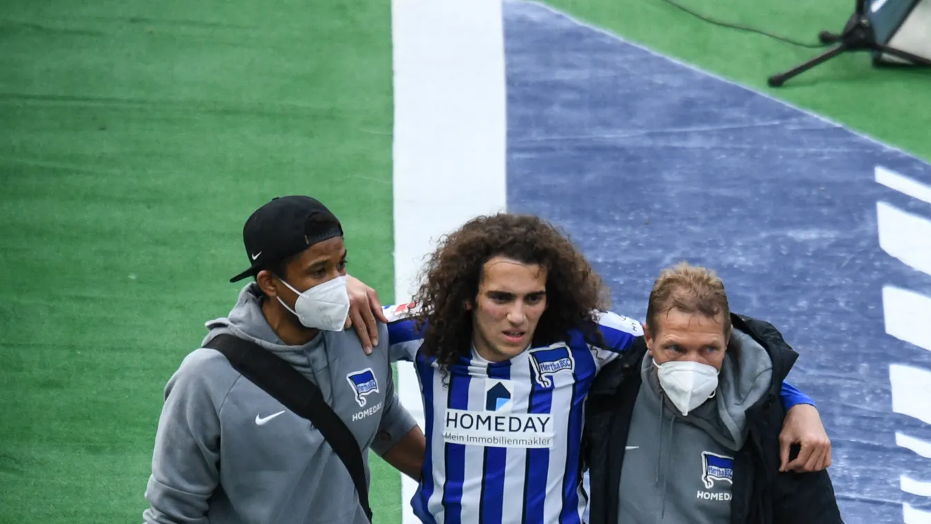 Hertha BSC - SC Freiburg Sports soccer --- Bundesliga Vertical, Matteo Guendouzi 