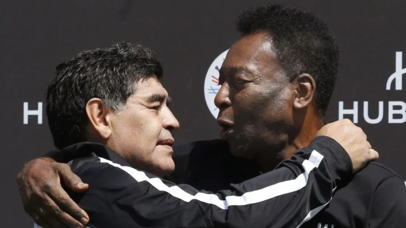 Maradona és Pelé 