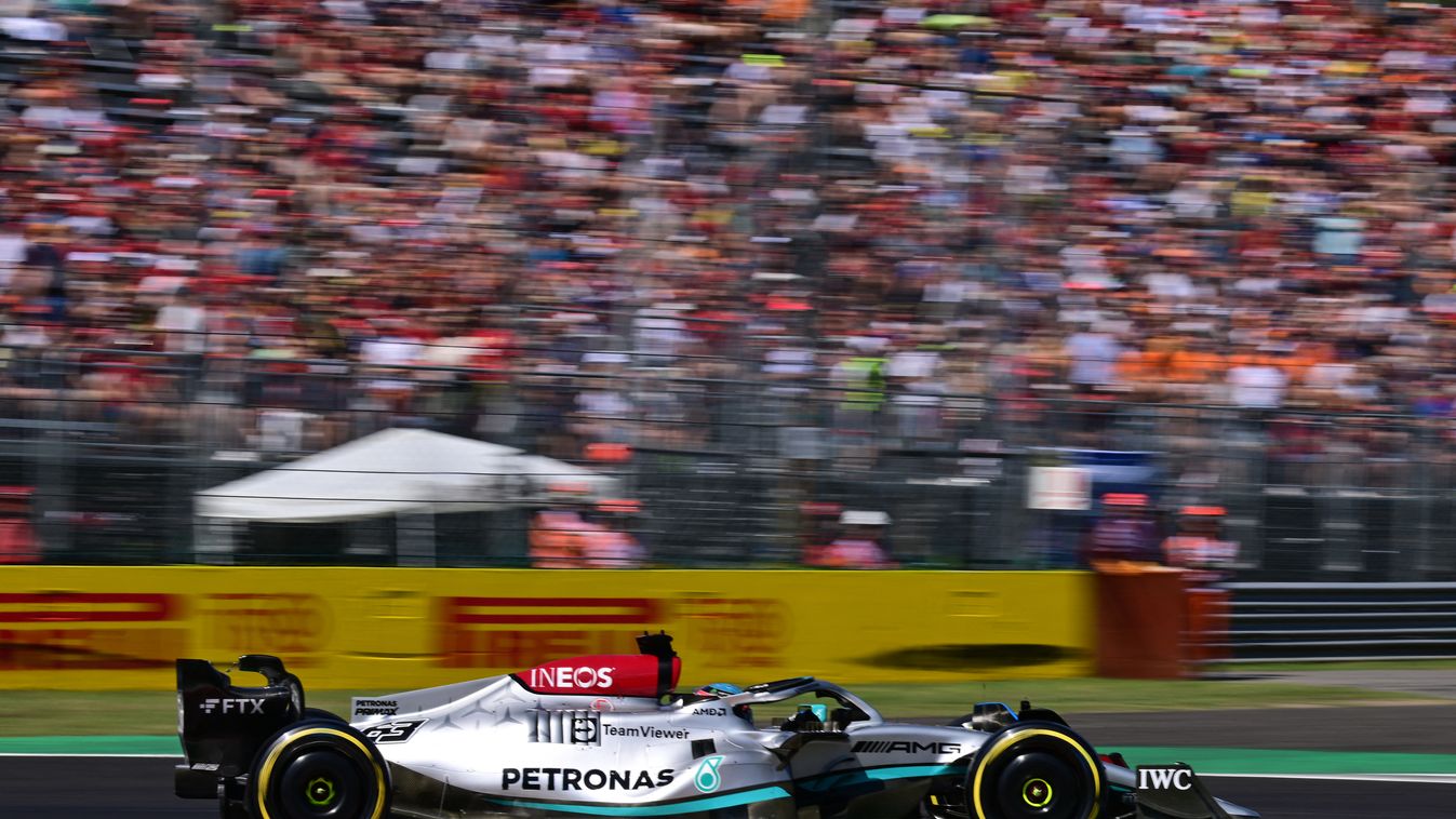 Forma-1, Olasz Nagydíj 2022, szombat, Lewis Hamilton 