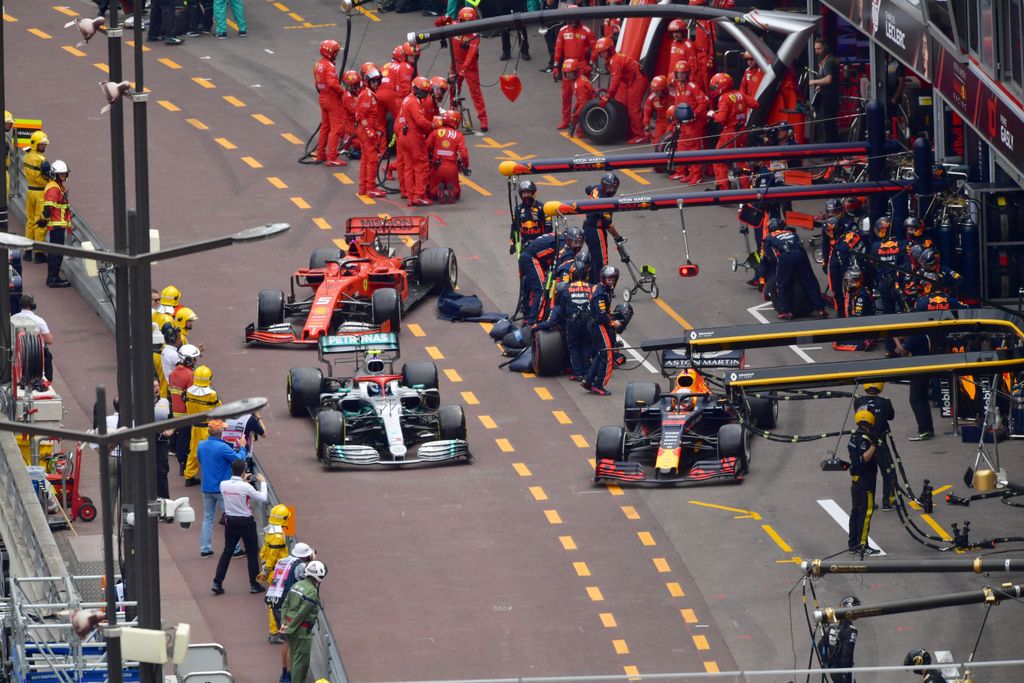 Forma-1, Sebastian Vettel, Valtteri Bottas, Max Verstappen, Monacói Nagydíj 