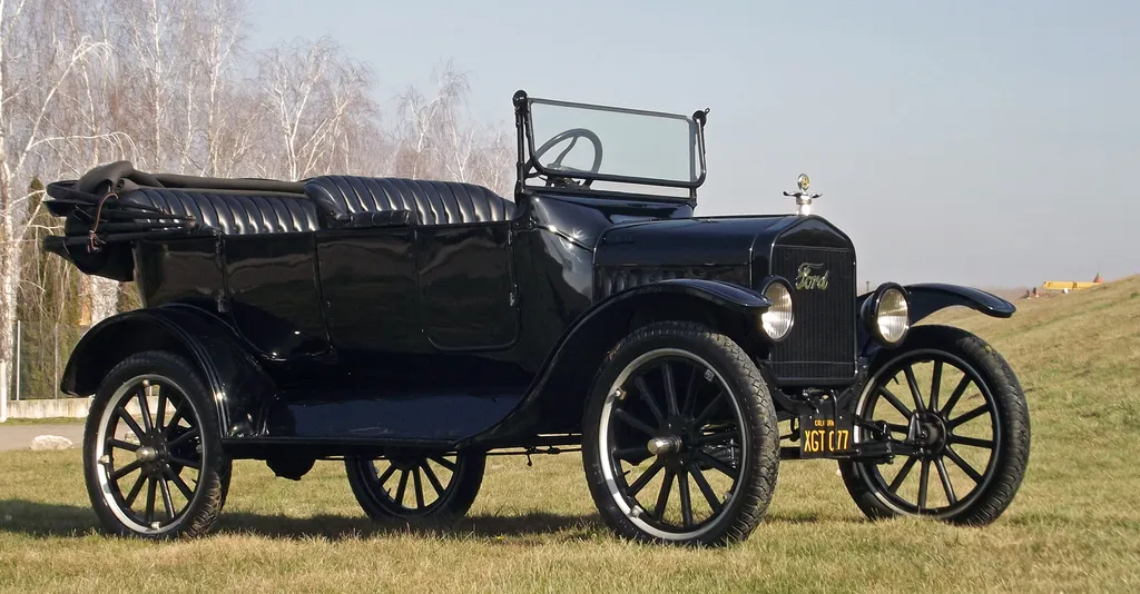 Ford T-modell Touring (1921) veteránteszt 