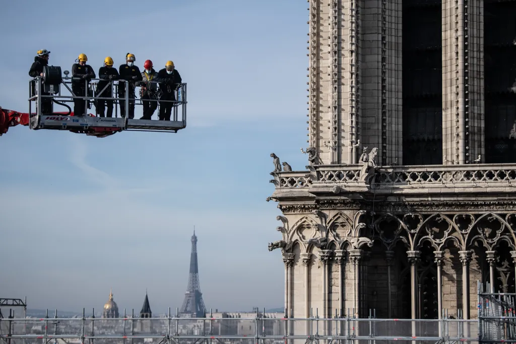 Notre-Dame rekonstrukció, felújítás religion heritage TOPSHOTS Horizontal CATHEDRAL NOTRE DAME 