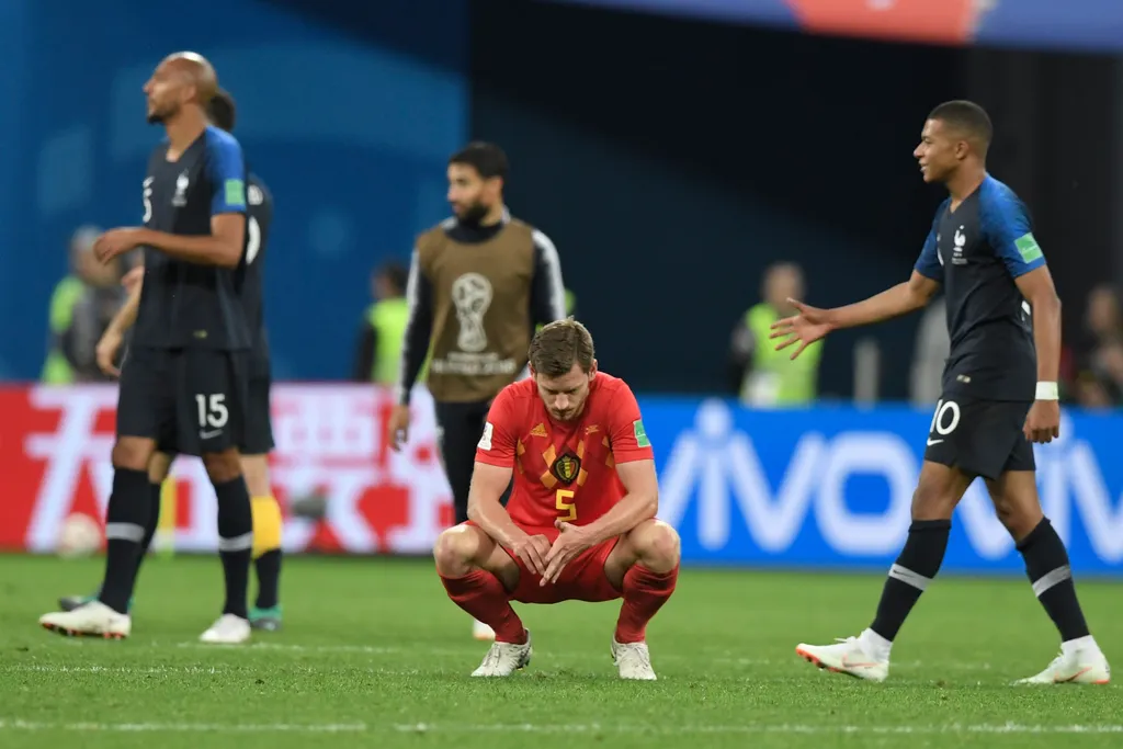 Belgium - Franciaország foci vb 2018 