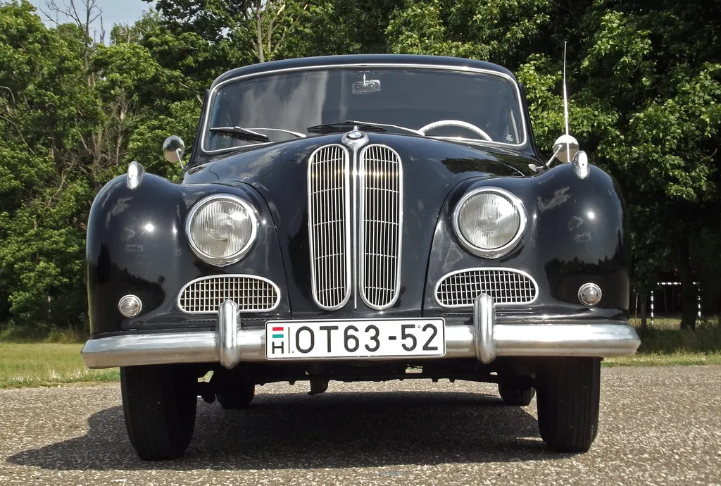 BMW 501 (1954) veteránteszt 