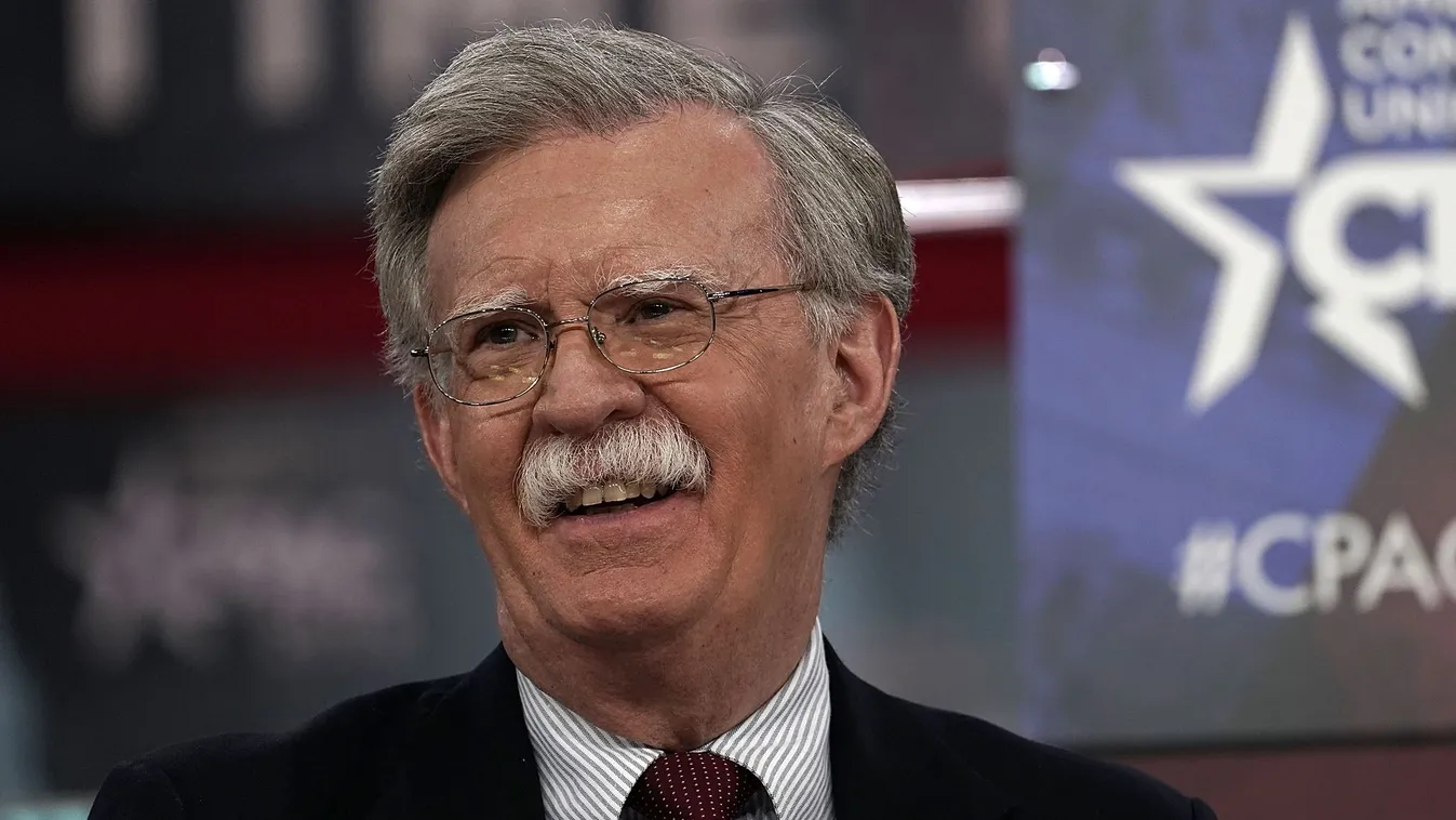 GettyImageRank2 Horizontal POLITICS (FILES) This file photo taken on February 22, 2018 shows former US Ambassador to the United Nations John Bolton speaking during CPAC 2018 in National Harbor, Maryland. 
Former United States Ambassador to the United Nati
