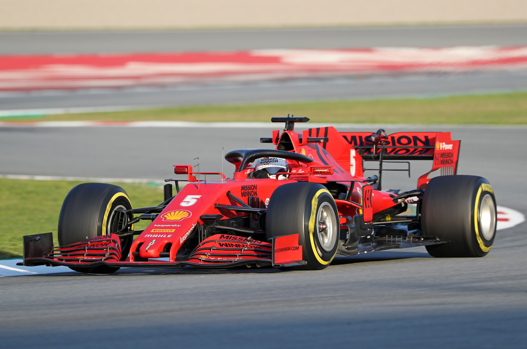 Forma-1, Sebastian Vettel, Ferrari, Barcelona teszt 3. nap 