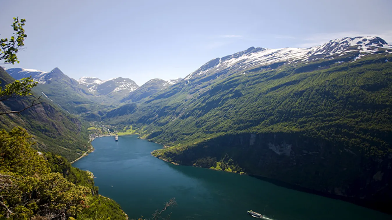 Geiranger-fjord, Norvégia 