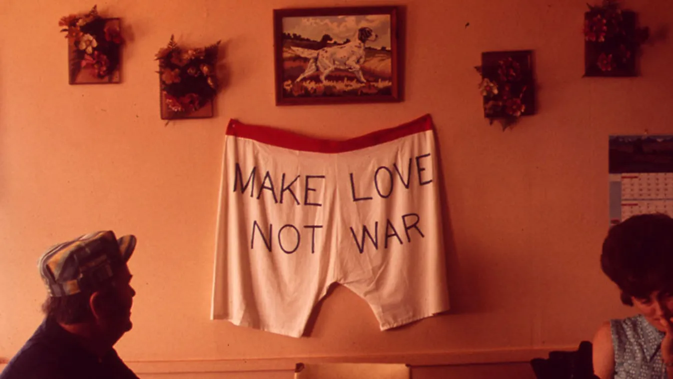 Documerica, képek a hetvenes évek Amerikájából, make love not war