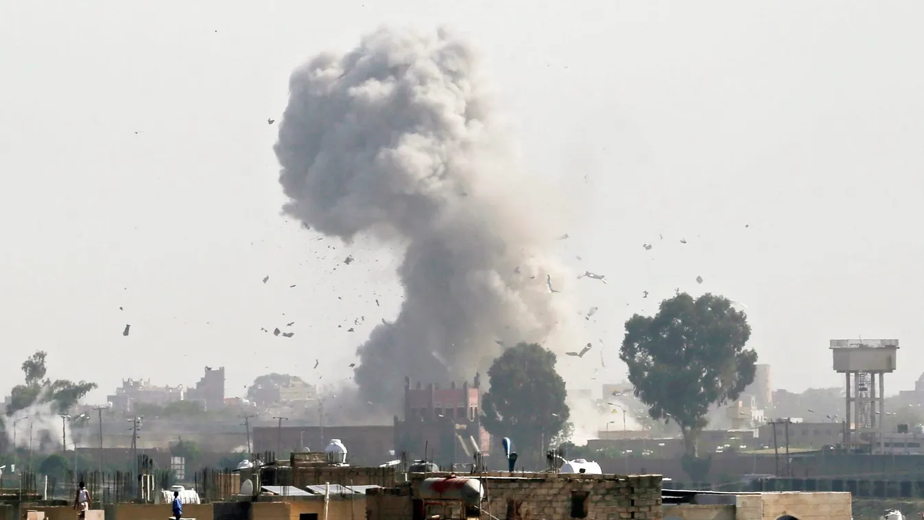 HÁDI, Abed Rabbo Manszúr Jemeni polgárháború - Légicsapás 