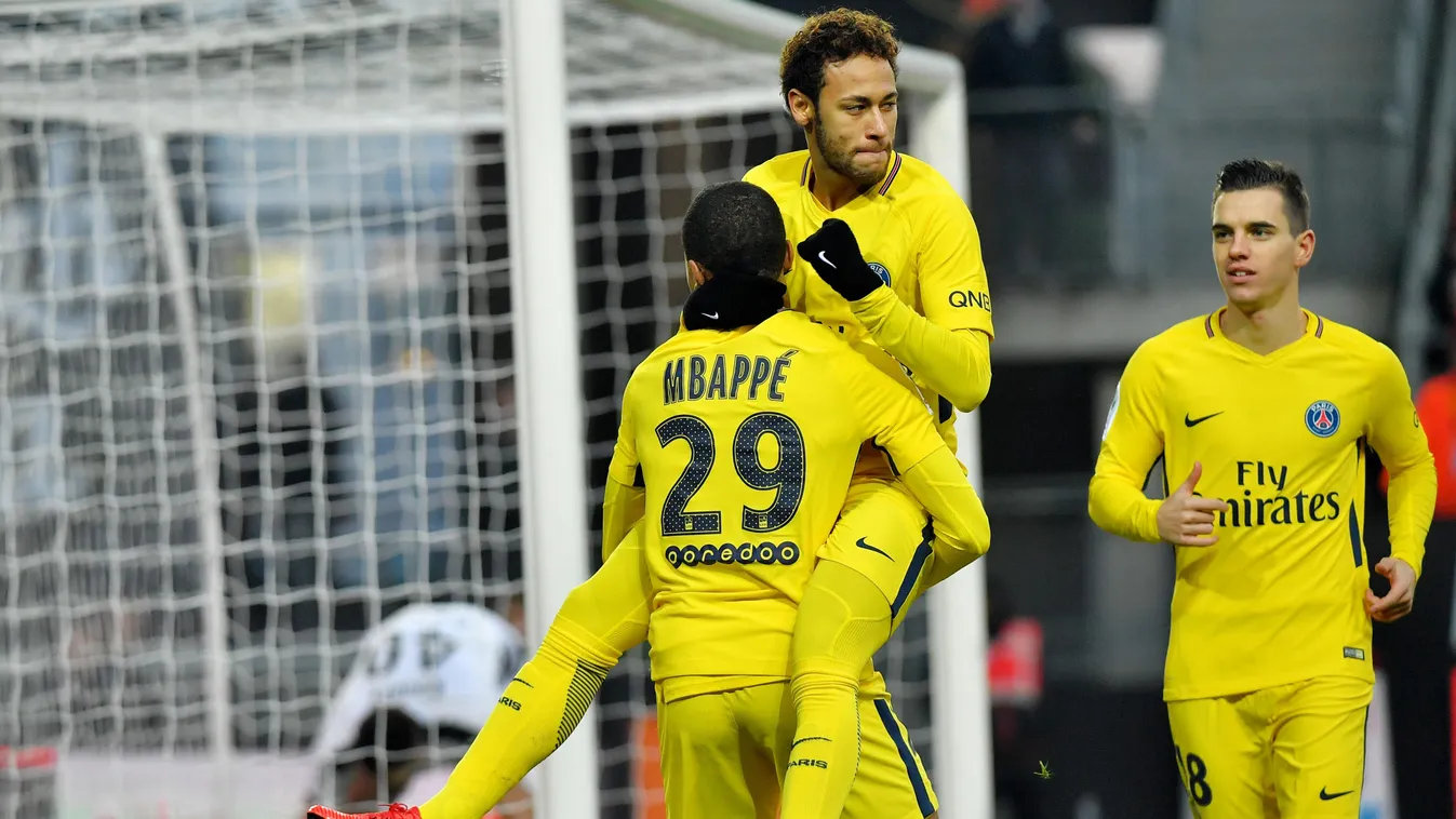 PSG, Rennes, Neymar, Mbappé 