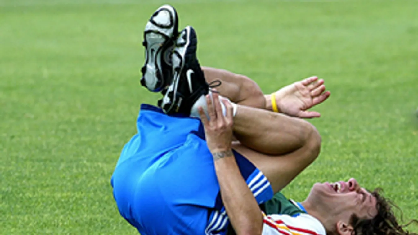 Carles Puyol spanyol labdarúgó sérülései, 2005 
