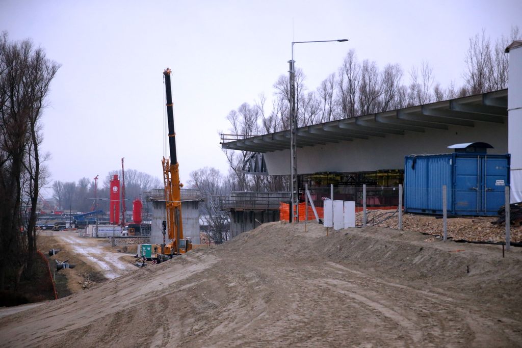 Kalocsa-Paks új Duna-híd, Foktő, Bács-Kiskun megye 