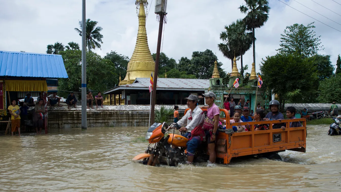 Mianmar, áradás 