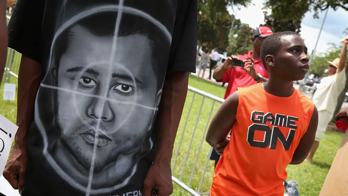 tüntetések Trayvon Martin meggyilkolása miatt, George Zimmerman-t felmentették