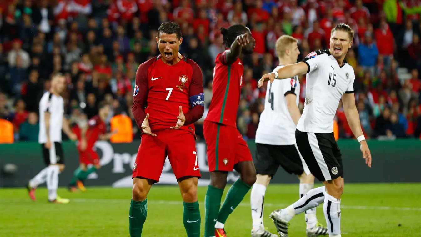 Ronaldo euro 2016 foci eb Portugália-Ausztria 