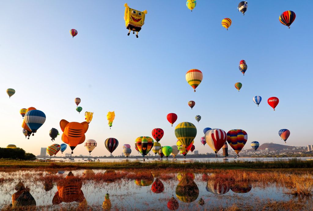 Hőlégballon-fesztivál Mexikóban, galéria, 2022 