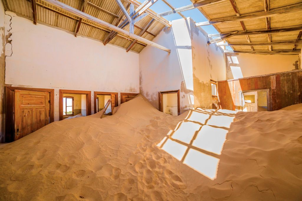 Kolmanskop A leghátborzongatóbb elhagyatott helyek a világon, 1. rész otthon Namíbia 