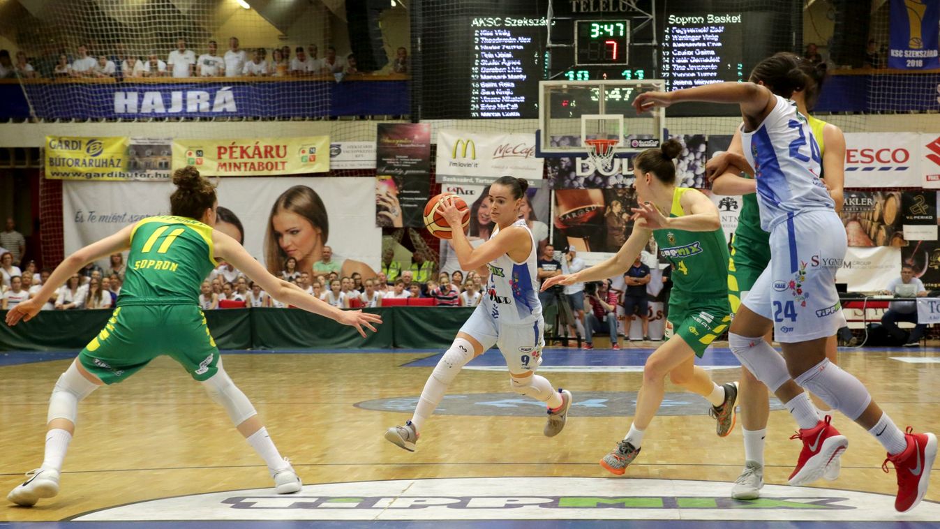 Sopron - KSC kosárlabda meccs Szekszárdon 2018 április 26-án Sopron 