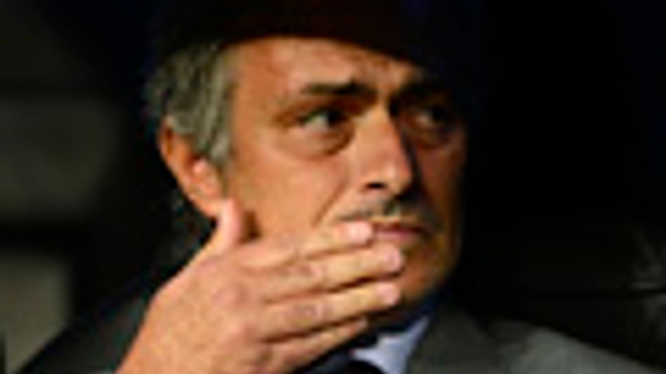 Jose Mourinho a Real Madrid edzője, elromlott a csodafegyver