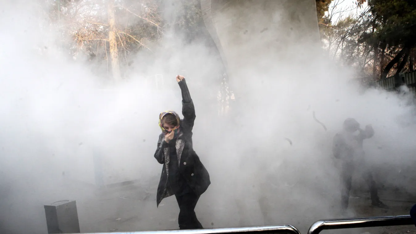 Irán, tüntetés 