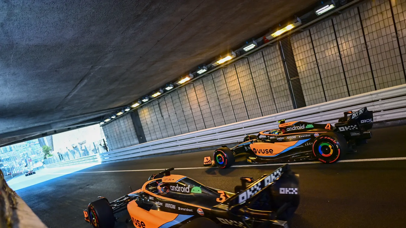 Forma-1, Daniel Ricciardo, Lando Norris, McLaren, Monacói Nagydíj 2022, szombat 
